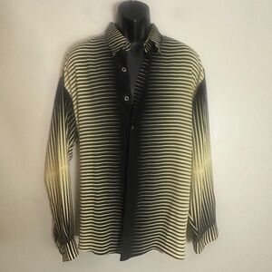 Bassiri Long Sleeve Shirt XL Gently worn Microfiber 26" armpit to armpit